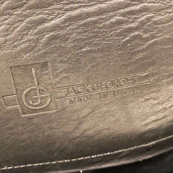 Jack Georges vintage leather book bag - Picture 9 of 11